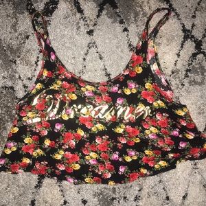 This Charlotte Russe shirt, it's cropped.